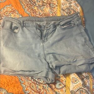 Stylish Light Blue Denim Shorts